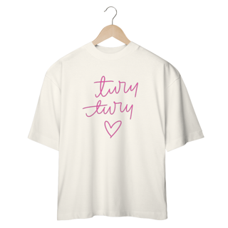Nome do produto Camiseta Oversized - Sandy & Junior Turu Turu