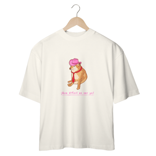 Nome do produto Camiseta Oversized - RBD Que dificil es ser yo
