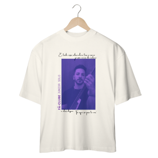 Nome do produto CAMISETA OVERSIZED JUNIOR FÃ CLUBE JUNIOR SOLO SQVSSA
