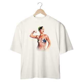 Nome do produto CAMISETA OVERSIZED KATY PERRY GIRL POWER