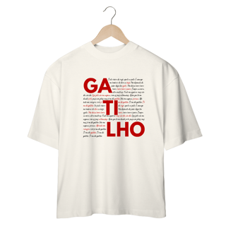 Nome do produto CAMISETA OVERSIZED JUNIOR GATILHO