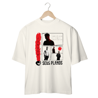 Nome do produto CAMISETA OVERSIZED JUNIOR SEUS PLANOS VERMELHA
