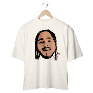 Nome do produto CAMISETA OVERSIZED POST MALONE FACE