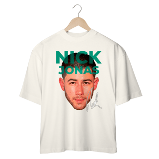 Nome do produto CAMISETA OVERSIZED NICK JONAS FACE