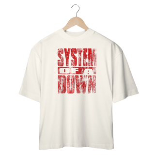 Nome do produto CAMISETA OVERSIZED SYSTEM OF A DOWN