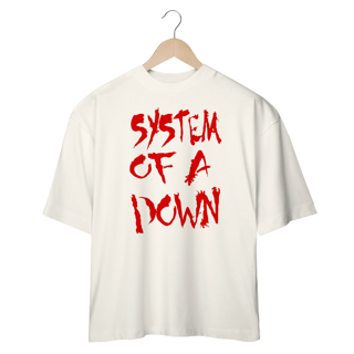 Nome do produto CAMISETA OVERSIZED SYSTEM OF A DOWN