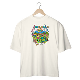 Nome do produto CAMISETA OVERSIZED METALLICA