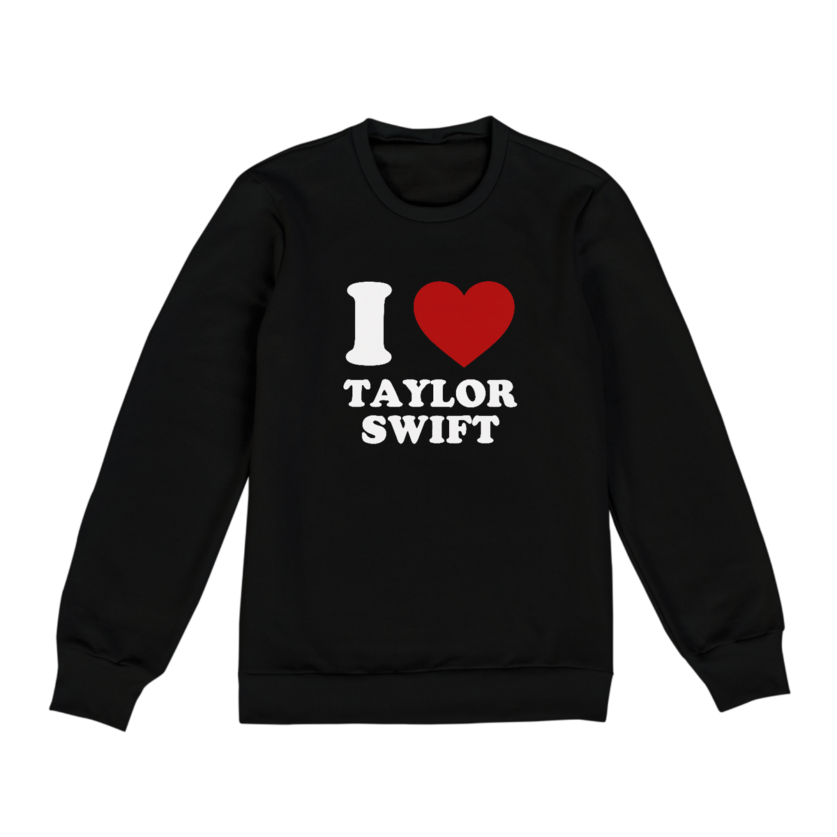 Nome do produto: Moletom Unissex - I Love Taylor Swift