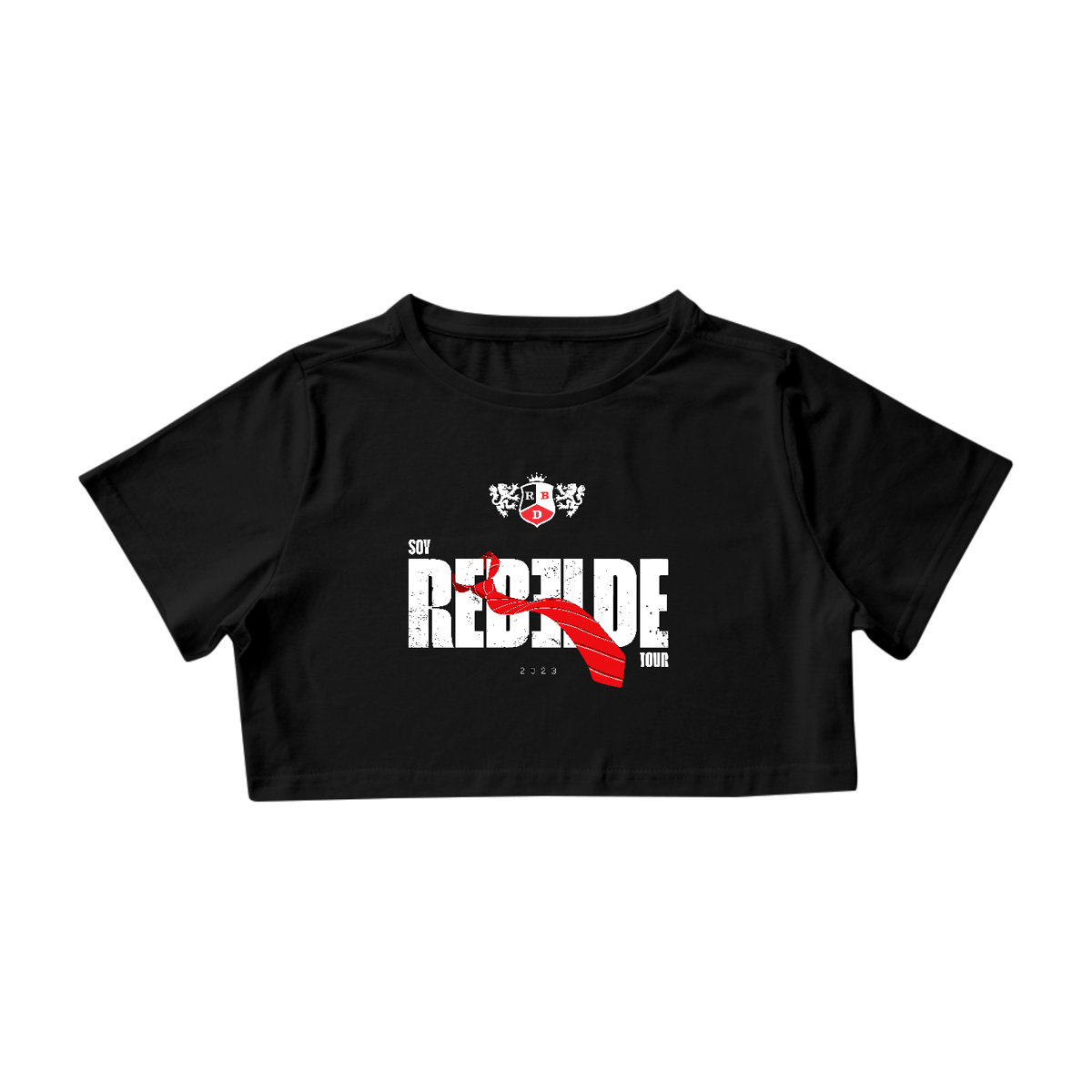 Nome do produto: Cropped - RBD Soy Rebelde Tour
