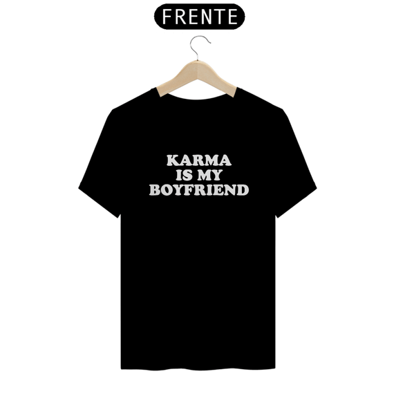 Camiseta Unissex - Taylor Swift Karma Is My Boyfriend