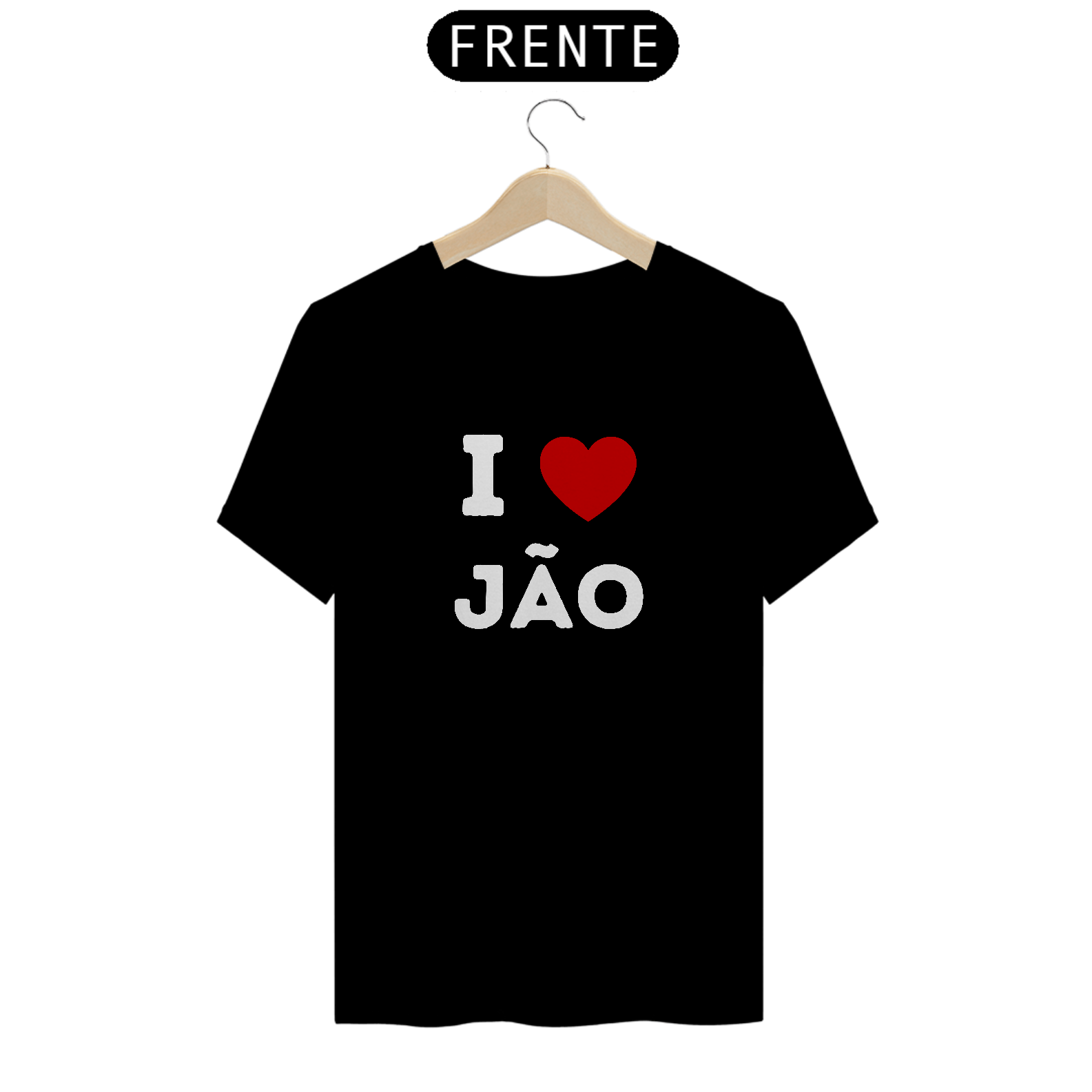 Camiseta Unissex - I <3 Jão 