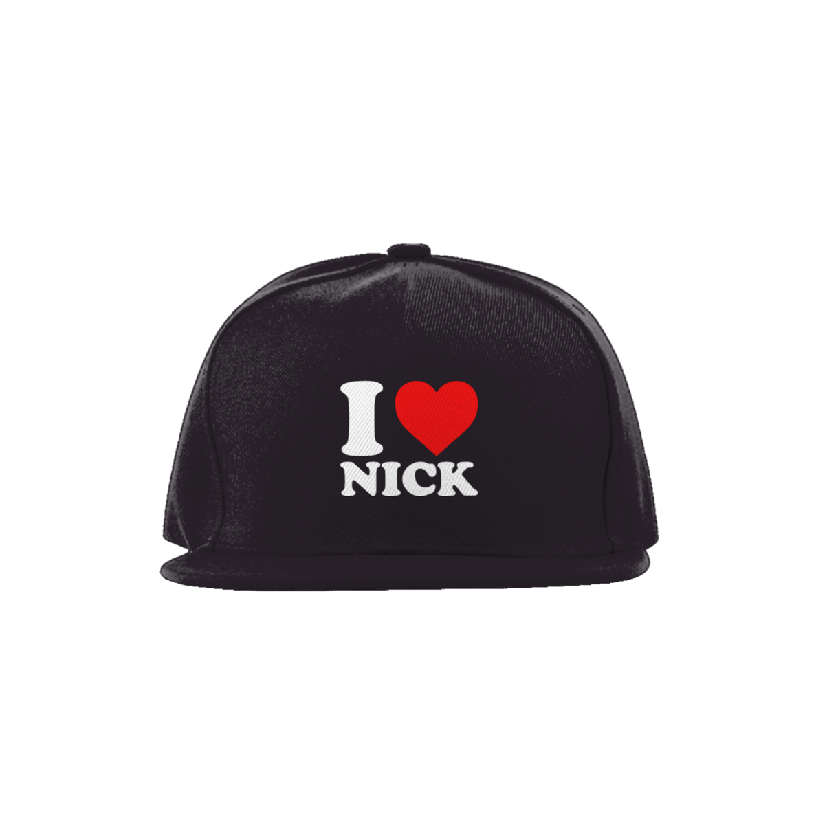 Nome do produto: Boné Aba Reta - Jonas Brothers I Love Nick