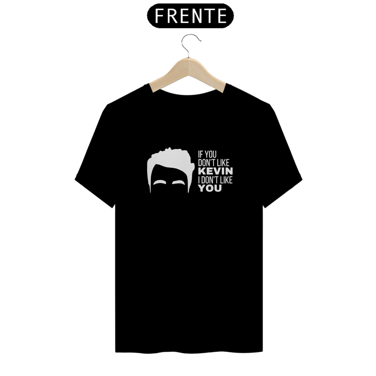 Nome do produto: Camiseta Unissex - Jonas Brothers Don\'t Like Kevin