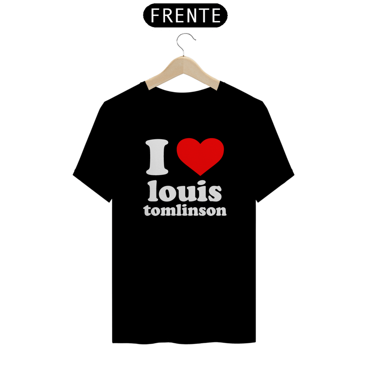 Nome do produto: Camiseta Unissex - Louis Tamlinson I Love 