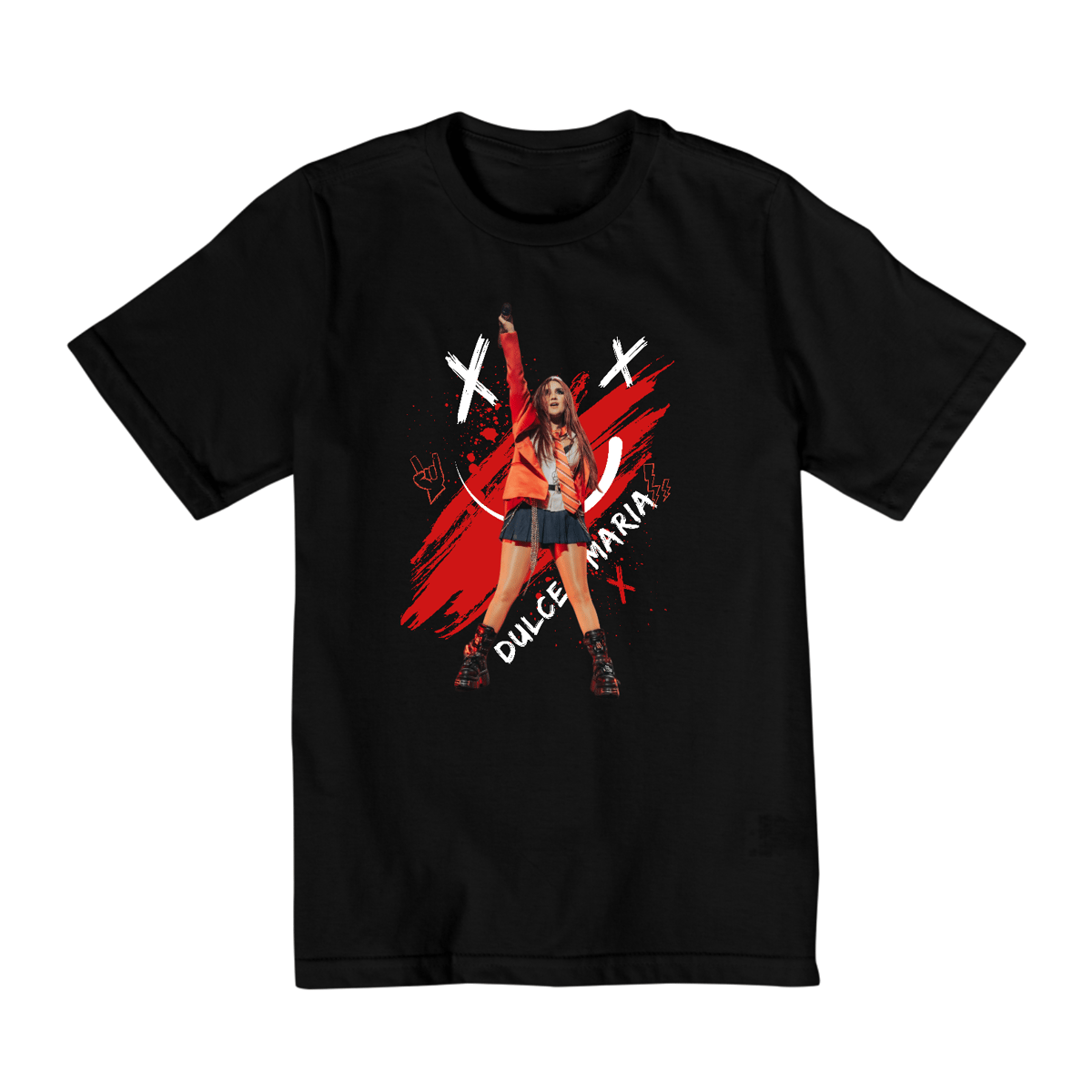 Nome do produto: Camiseta Infantil - RBD Dulce Maria