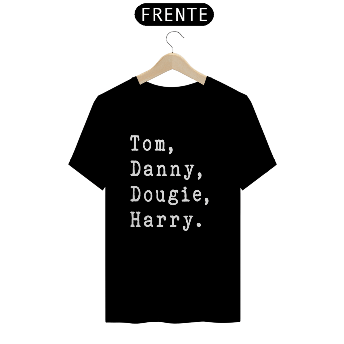 Nome do produto: Camiseta Unissex - McFly Integrantes