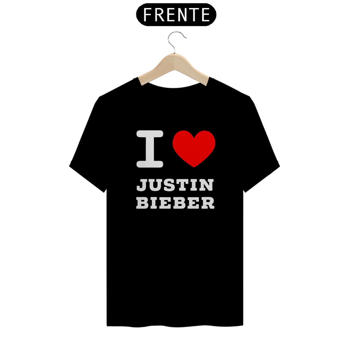 Nome do produto: Camiseta Unissex - Justin Bieber 