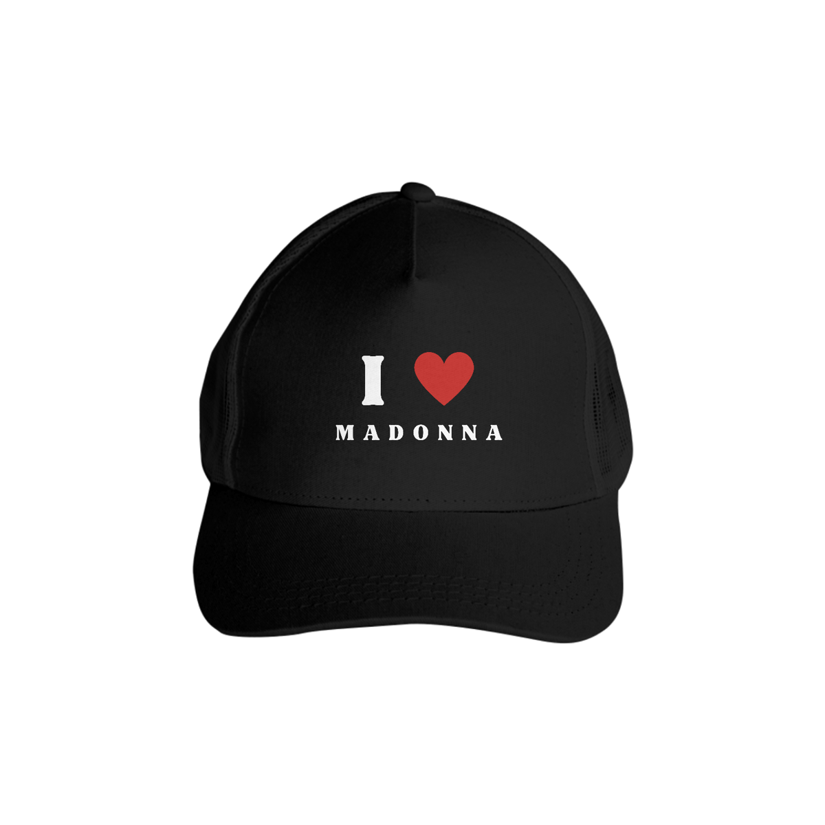 Nome do produto: Boné com tela - I Love Madonna