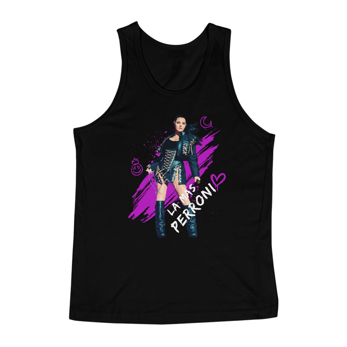 Nome do produto: Regata Masculina - RBD Maite La Más Perroni