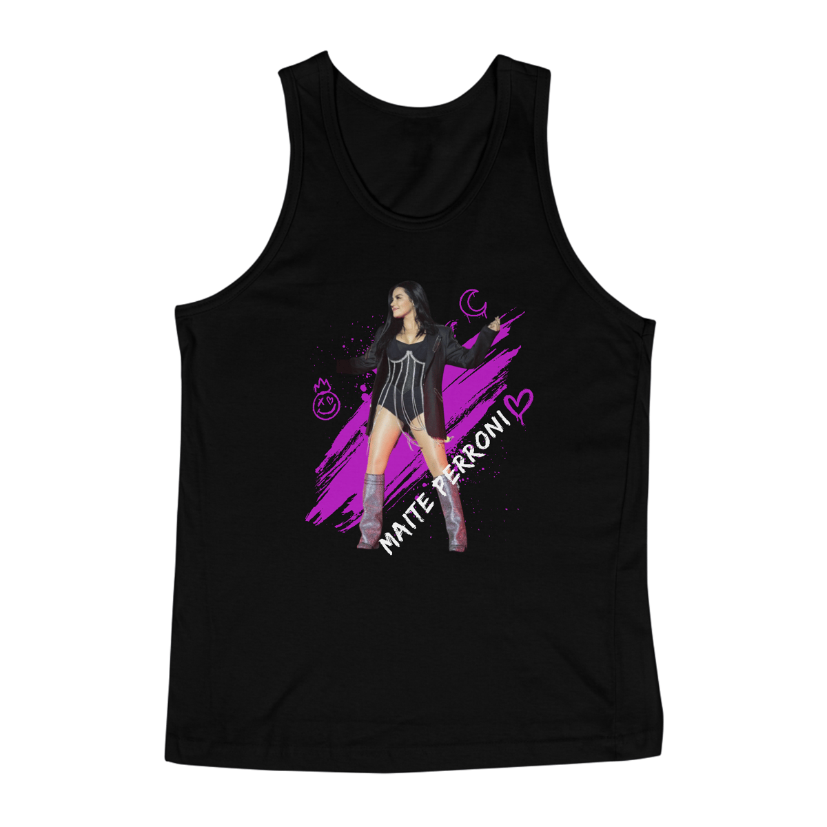 Nome do produto: Regata Masculina - RBD Maite Perroni