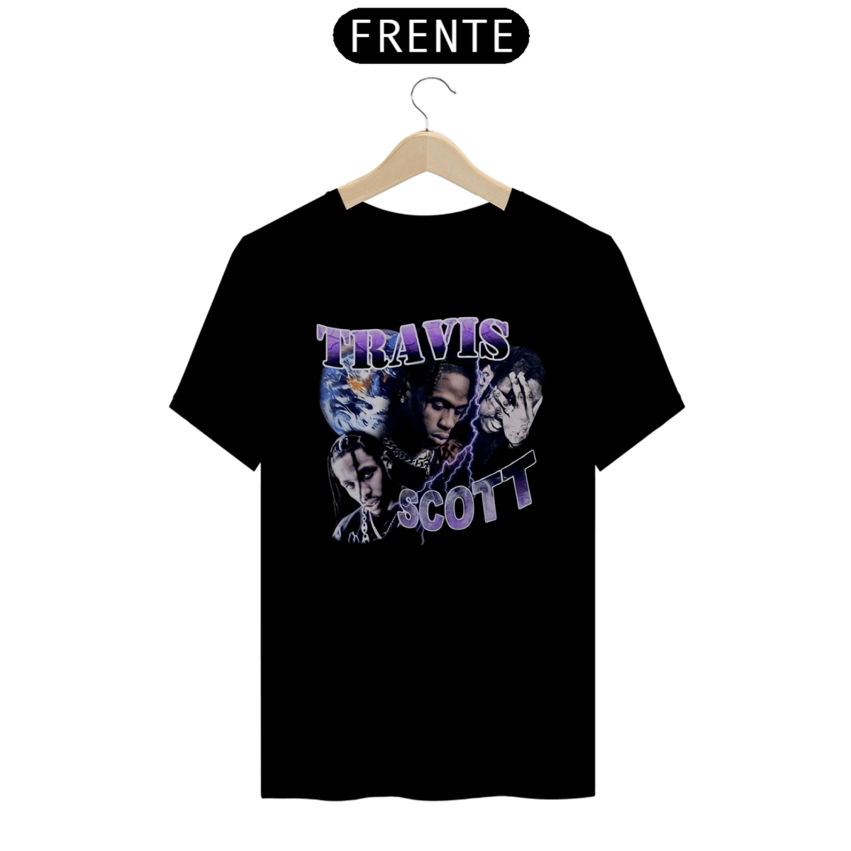 Nome do produto: Camiseta Unissex - Travis Scott