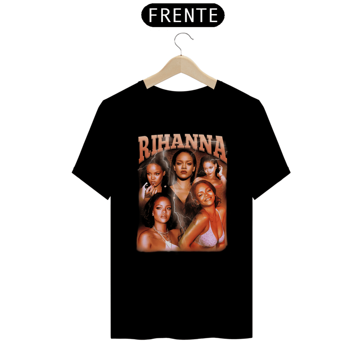 Nome do produto: Camiseta Unissex - Rihanna