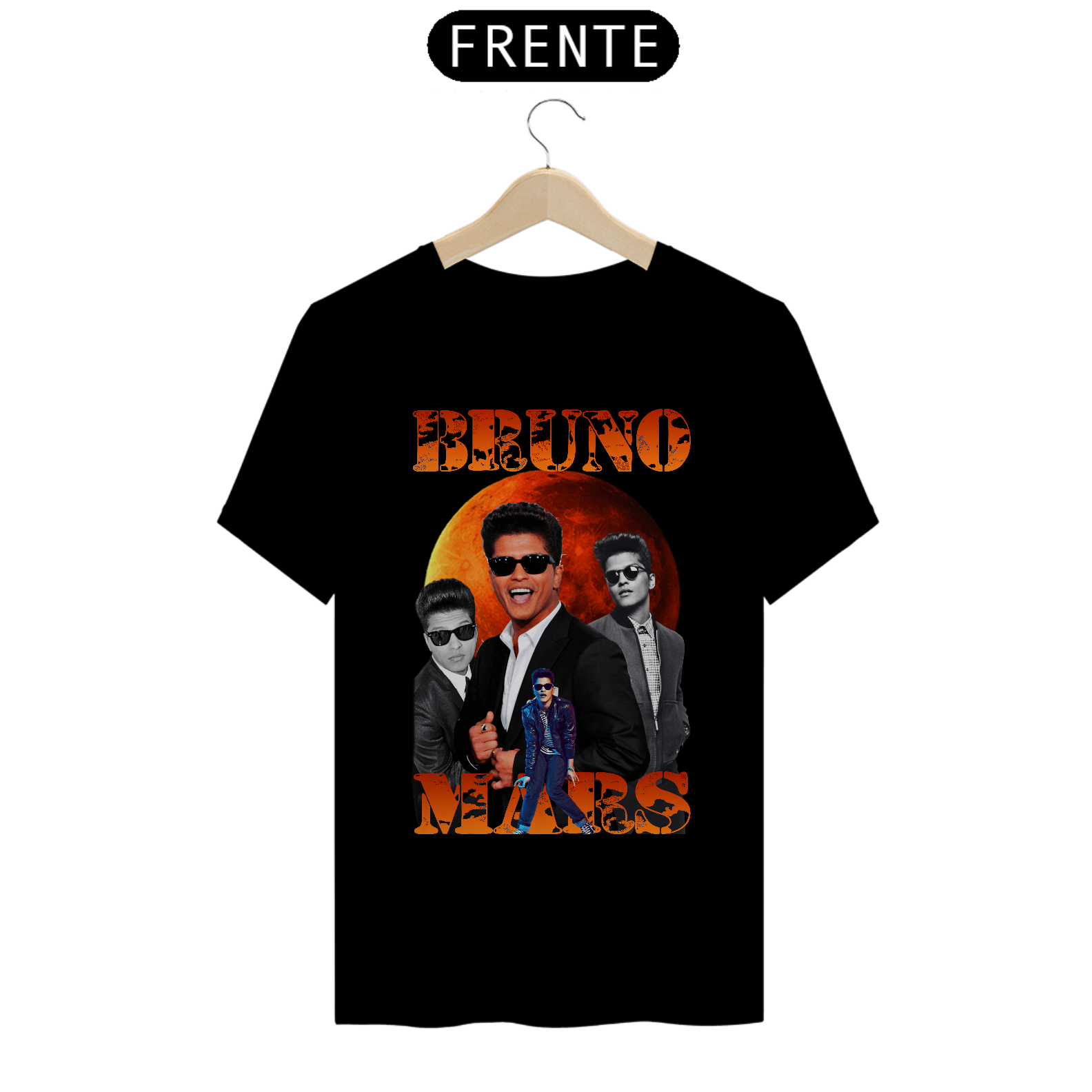 Camiseta Unissex - Bruno Mars