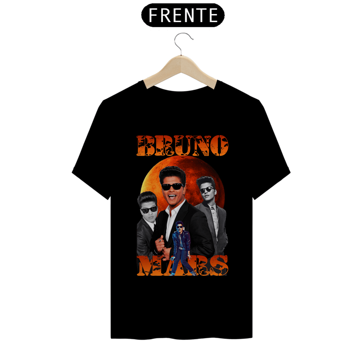 Nome do produto: Camiseta Unissex - Bruno Mars