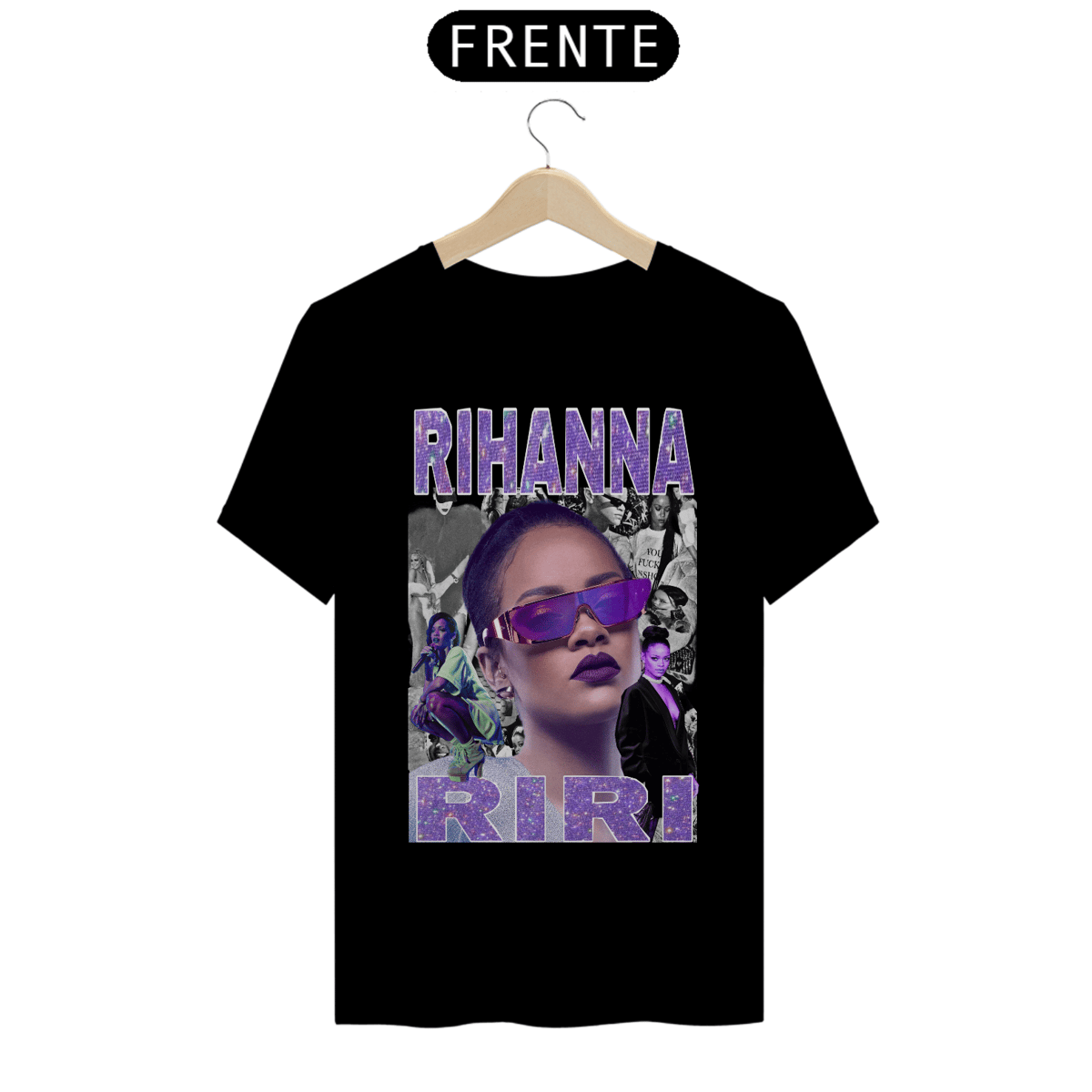 Nome do produto: Camiseta Unissex - Rihanna