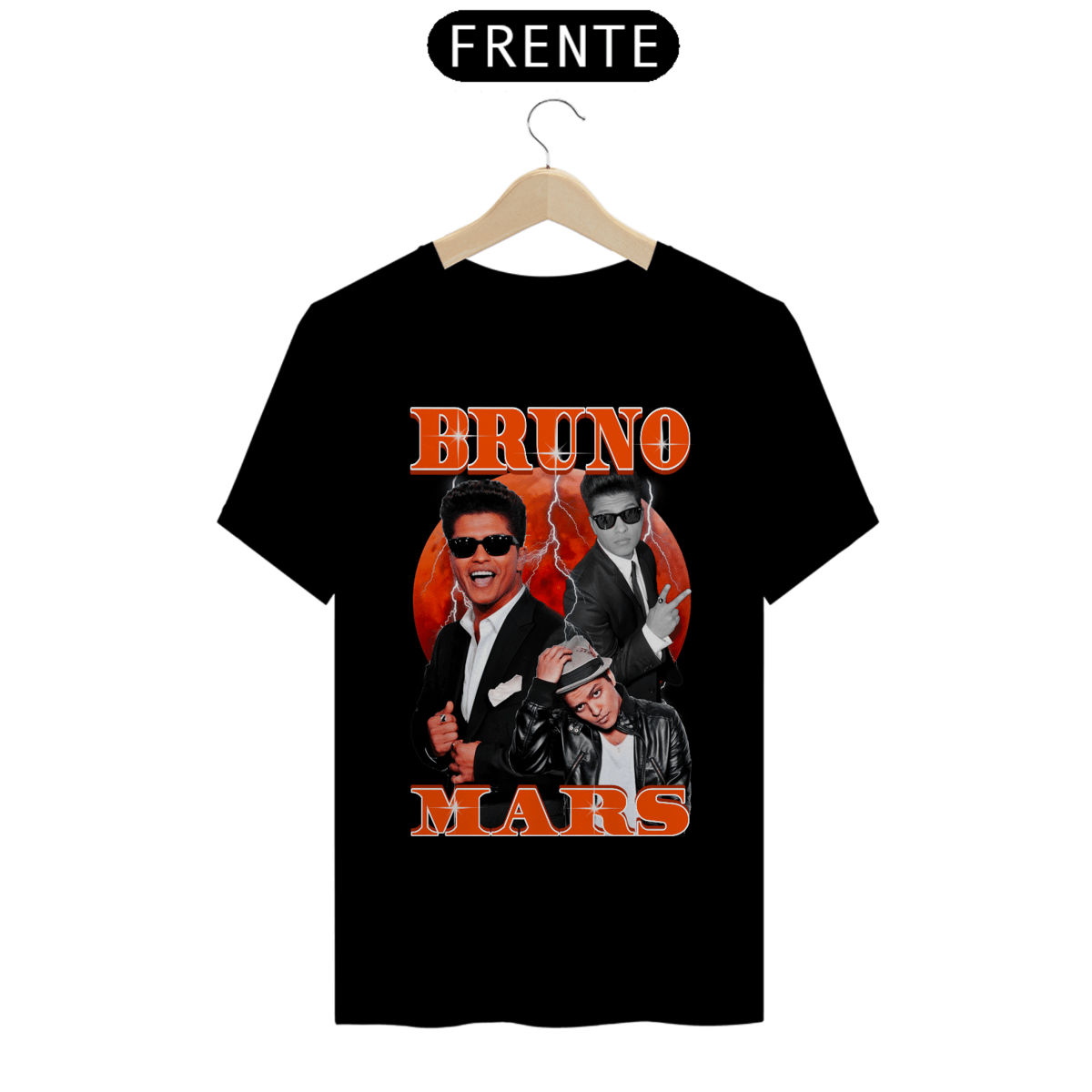 Nome do produto: Camiseta Unissex - Bruno Mars