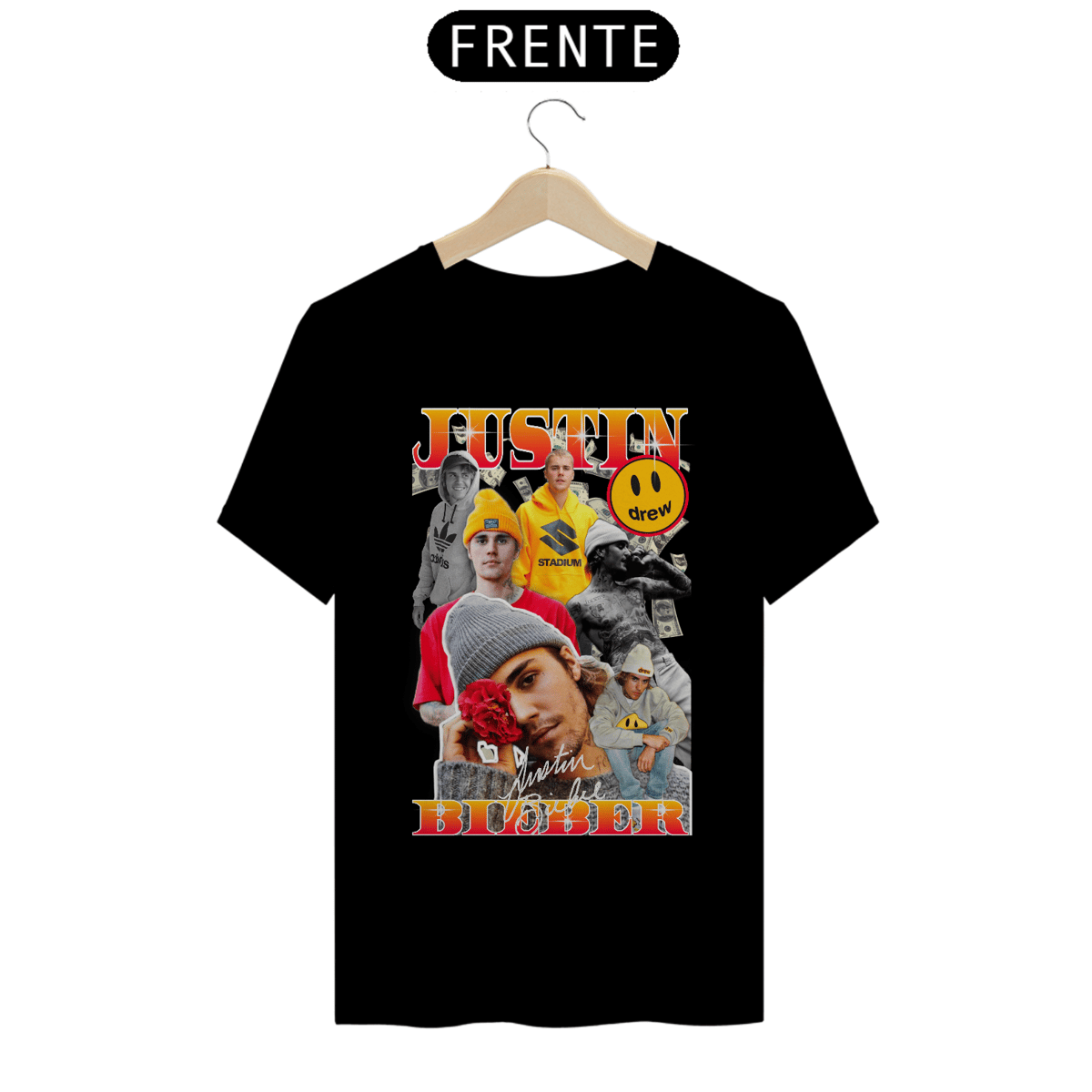 Nome do produto: Camiseta Unissex - Justin Bieber