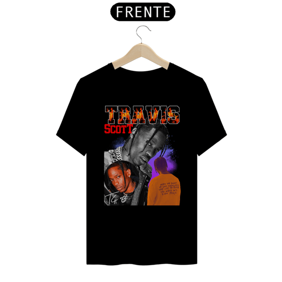 Camiseta Unissex - Travis Scott