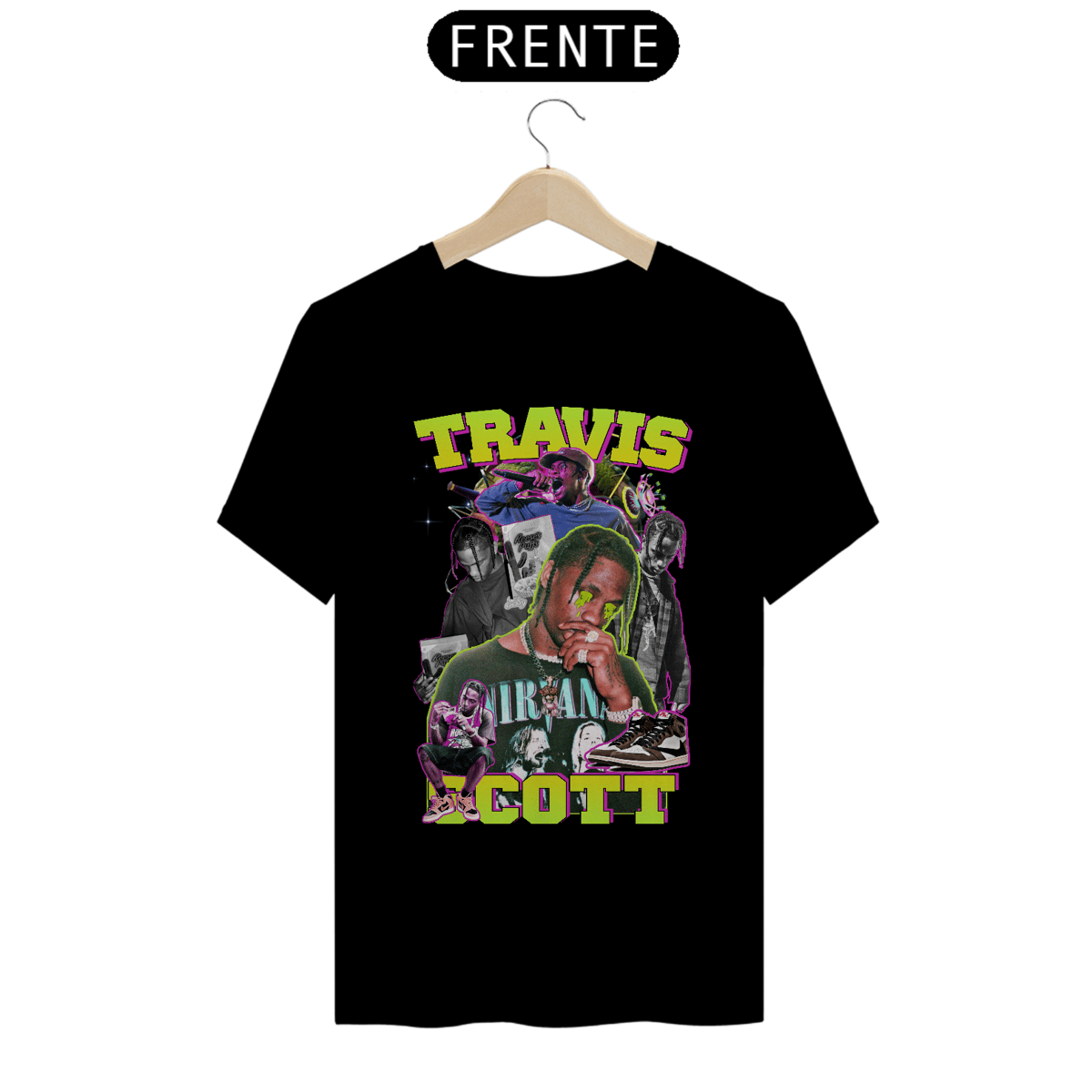 Nome do produto: Camiseta Unissex - Travis Scott