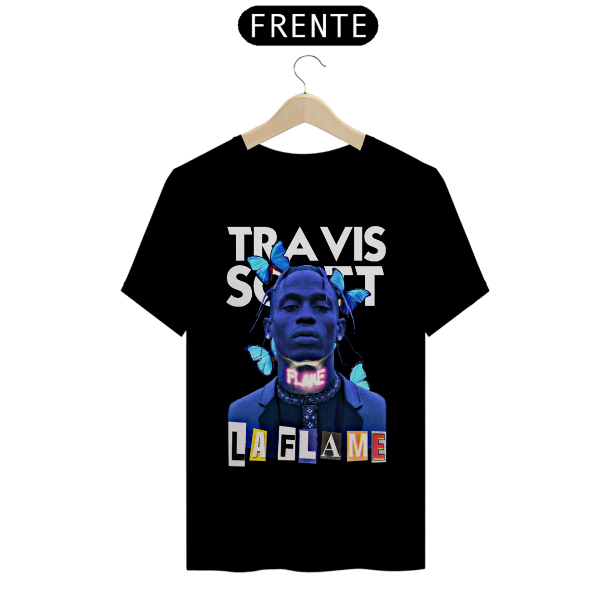 Nome do produto: Camiseta Unissex - Travis Scott