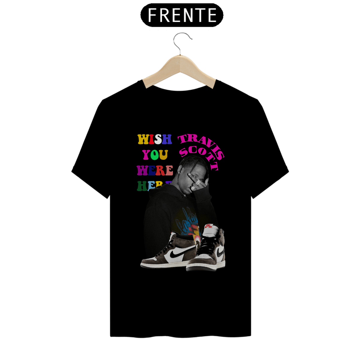 Nome do produto: Camiseta Unissex - Travis Scott