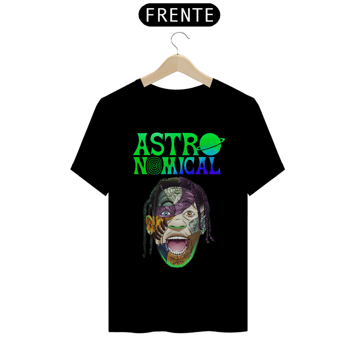 Nome do produto: Camiseta Unissex - Travis Scott