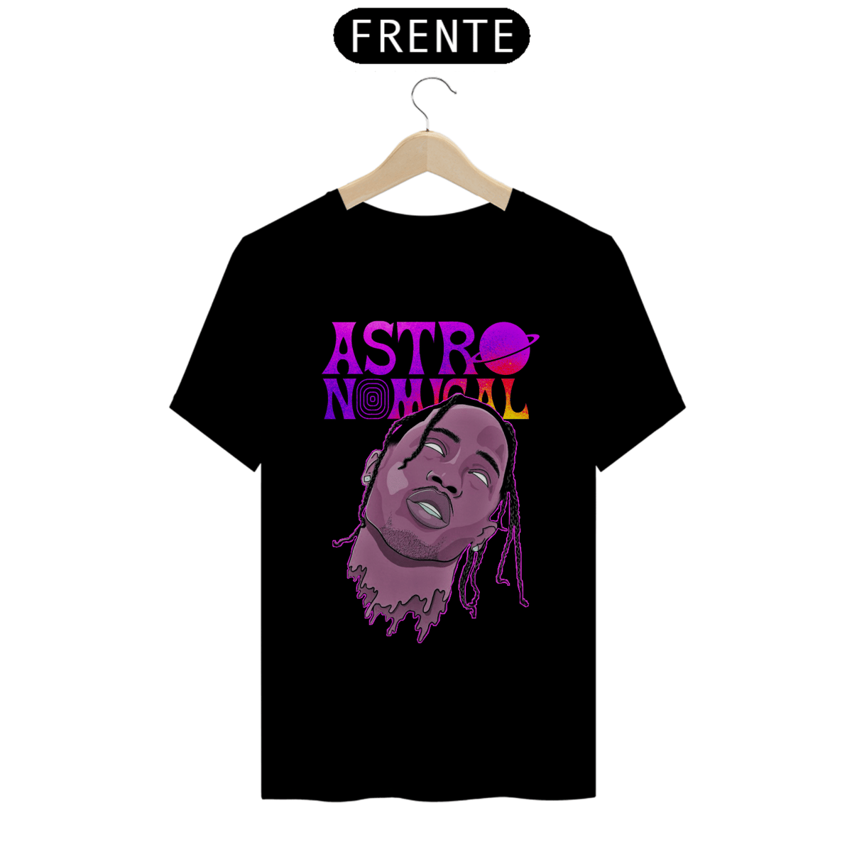 Nome do produto: Camiseta Unissex - Travis Scott