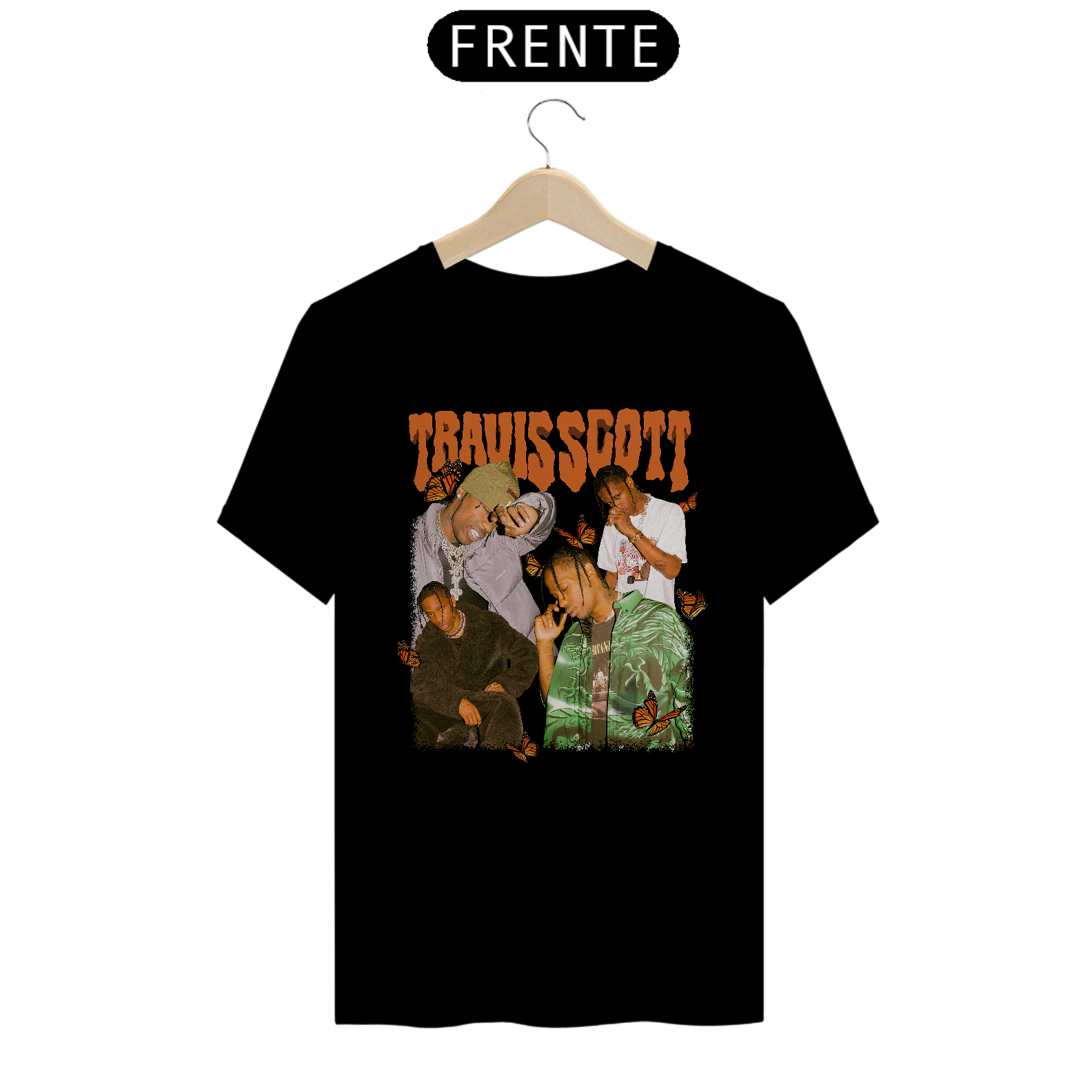 Camiseta Unissex - Travis Scott