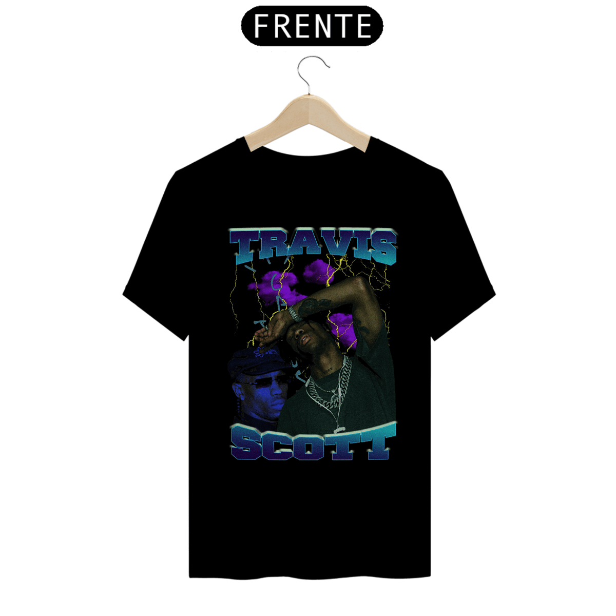 Nome do produto: Camiseta Unissex - Travis Scott