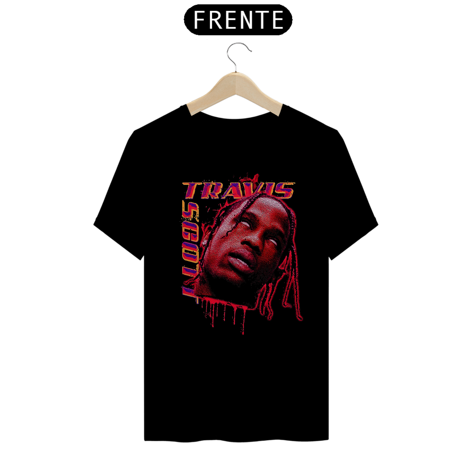 Camiseta Unissex - Travis Scott