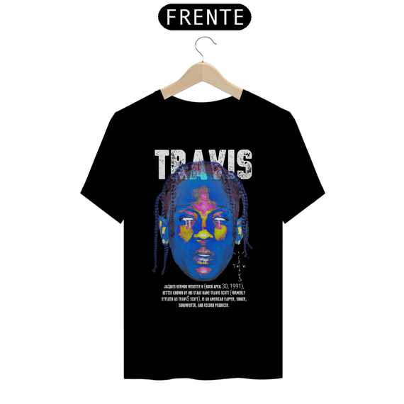 Camiseta Unissex - Travis Scott