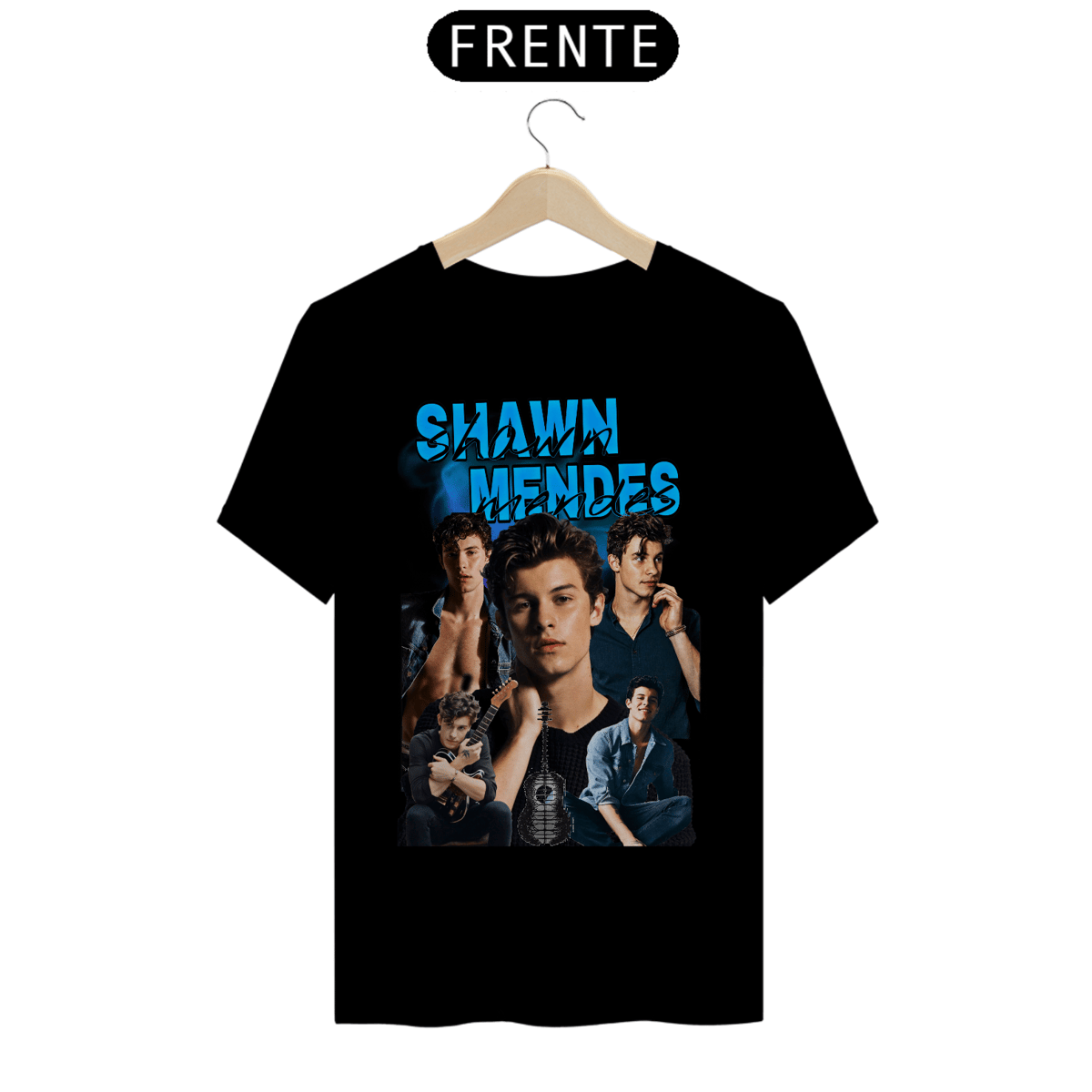 Nome do produto: Camiseta Unissex -  Shawn Mendes