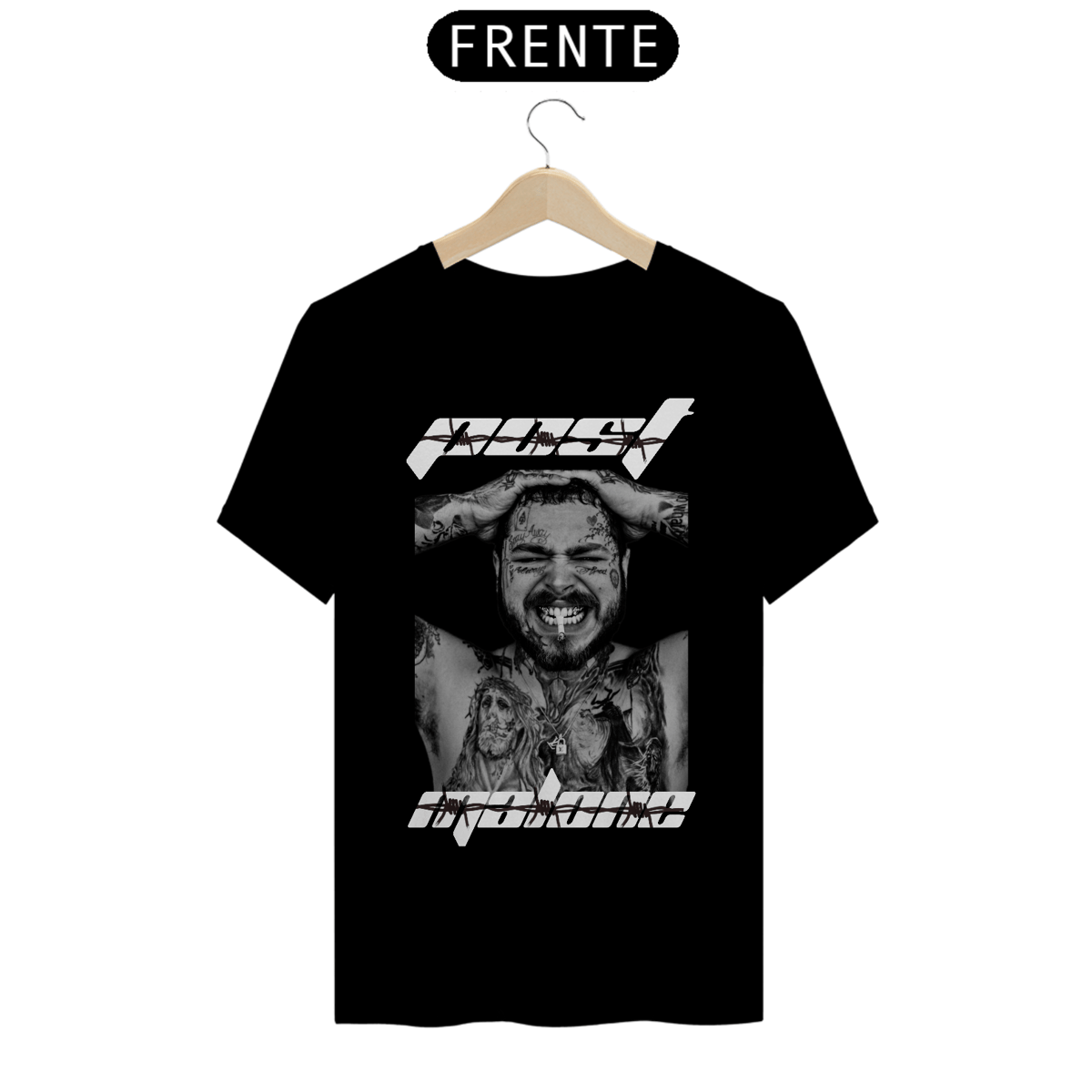 Nome do produto: Camiseta Unissex - Post Malone
