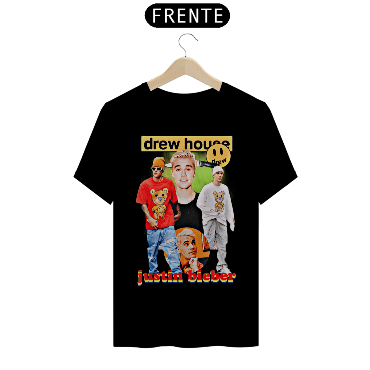 Nome do produto: Camiseta Unissex -  Justin Bieber