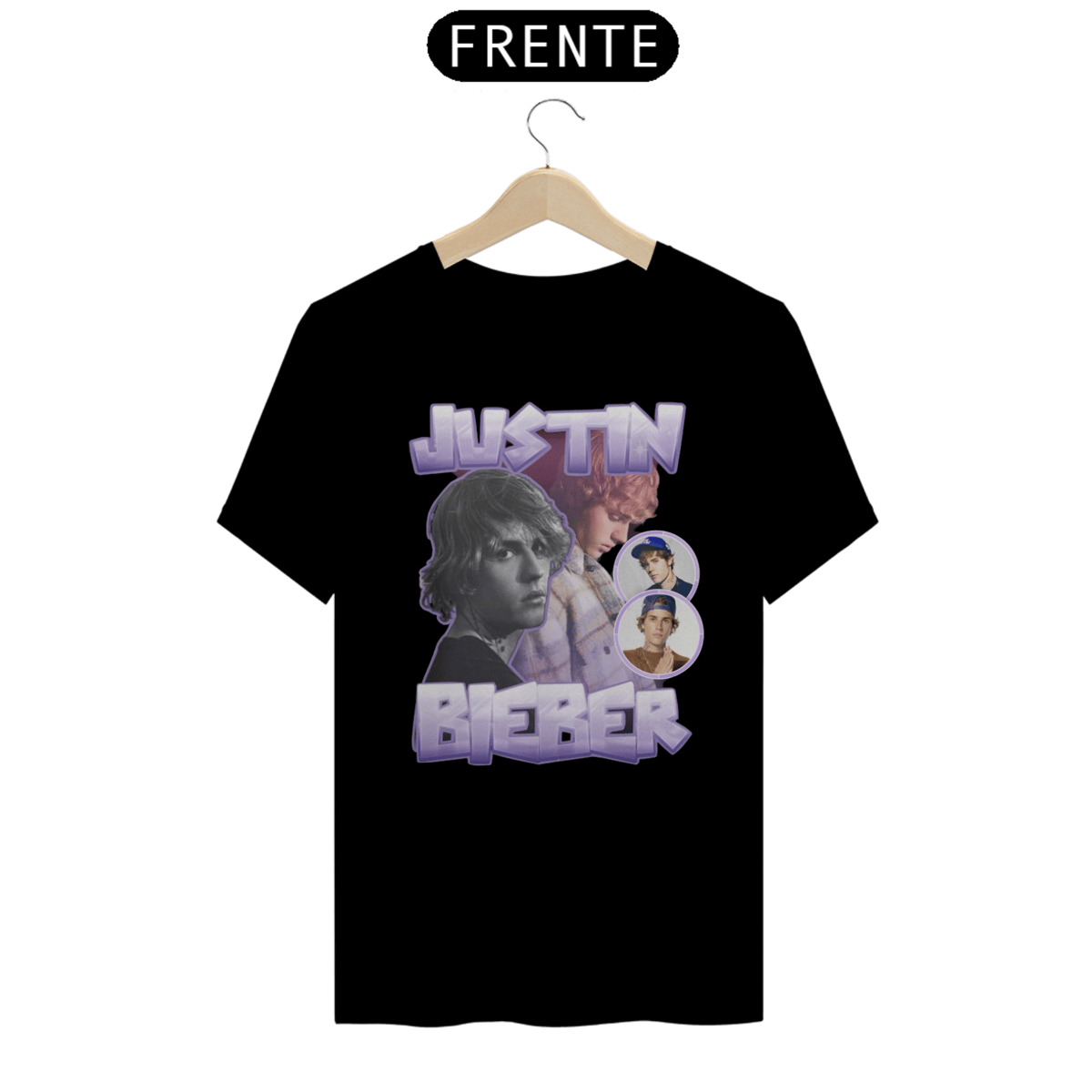 Nome do produto: Camiseta Unissex - Justin Bieber