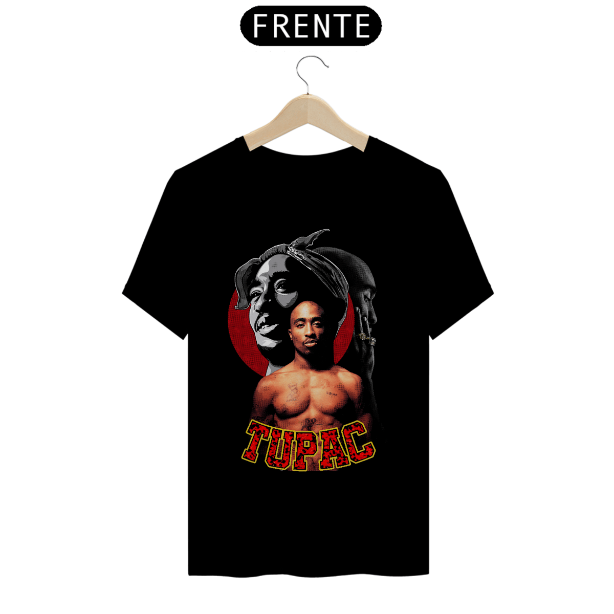 Nome do produto: Camiseta Unissex - Tupac