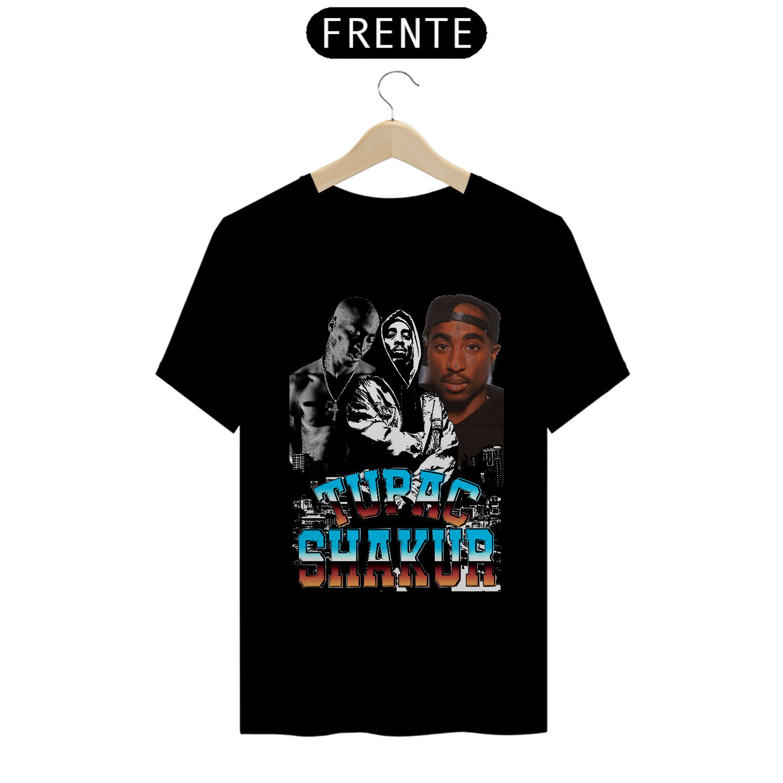 Camiseta Unissex - Tupac