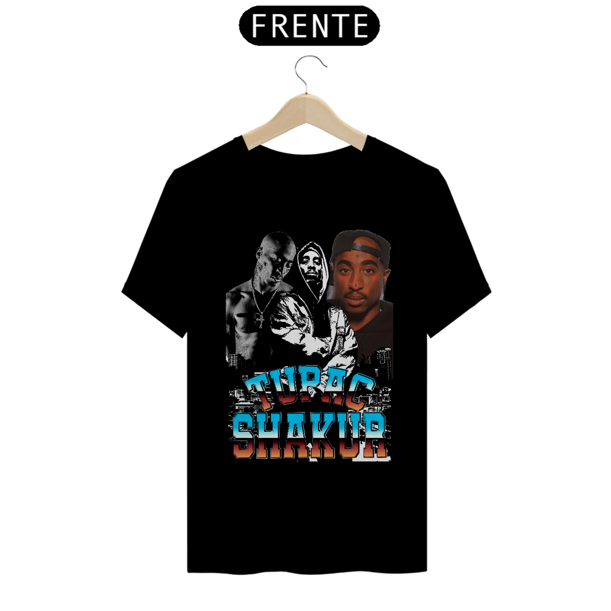 Nome do produto: Camiseta Unissex - Tupac