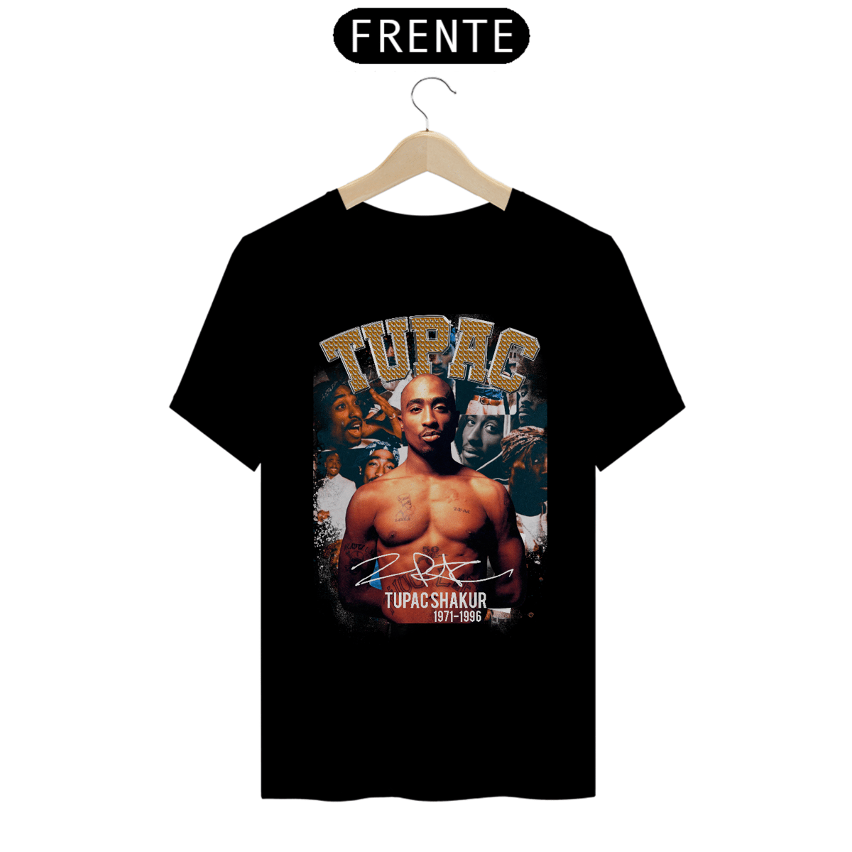 Nome do produto: Camiseta Unissex - Tupac