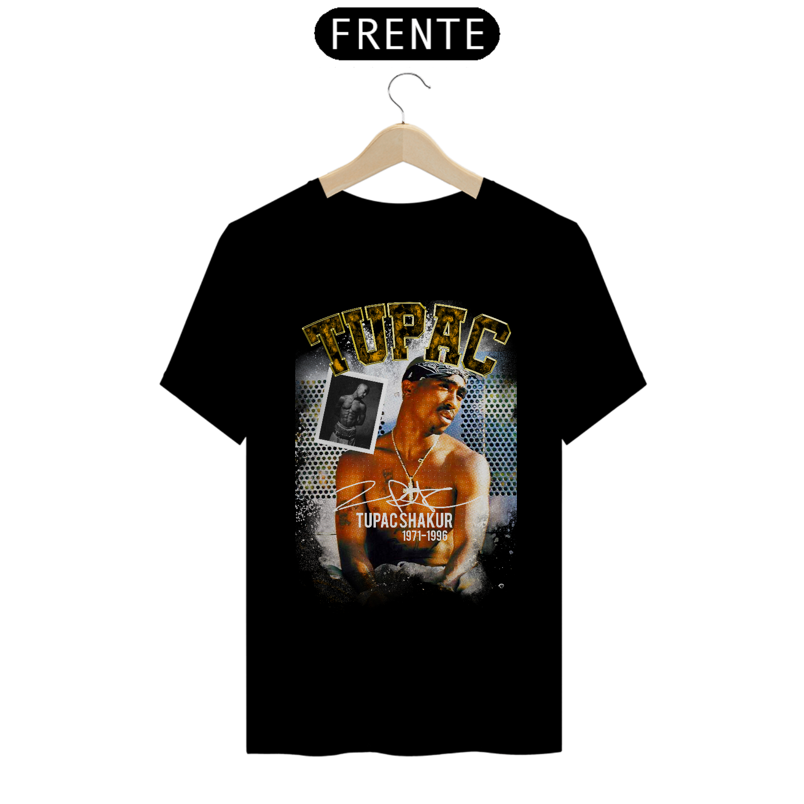 Camiseta Unissex - Tupac